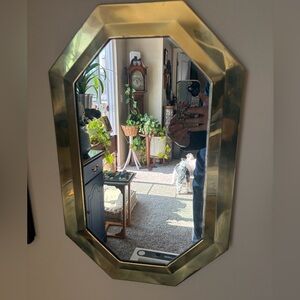 Elegant Gold Wall Mirror